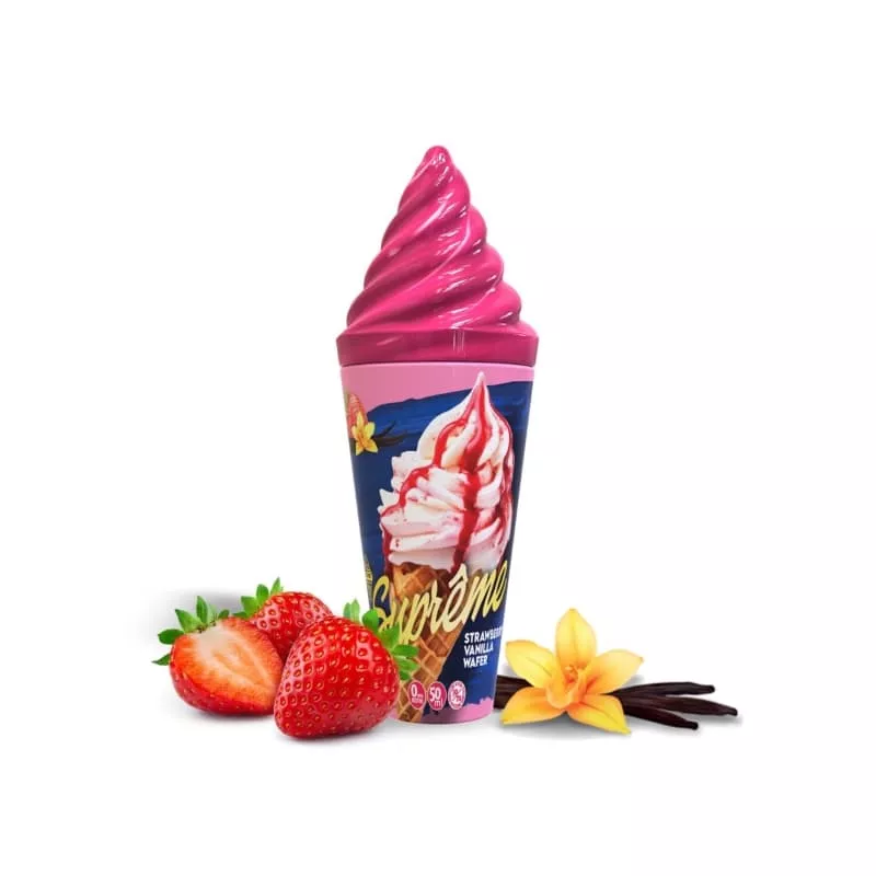 E-liquide Strawberry Vanilla - E-cone Supreme